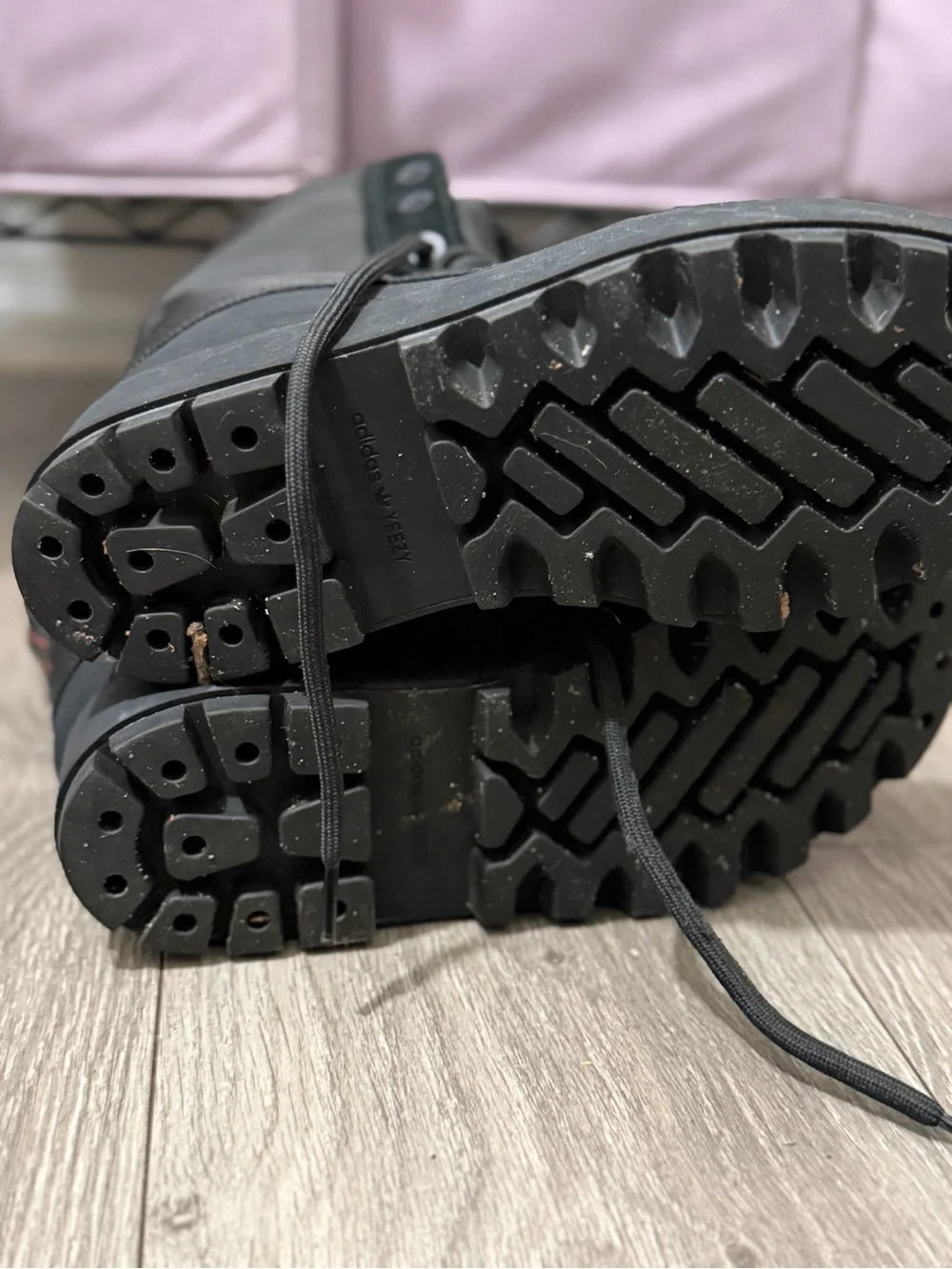 Yeezy 950 black pirate boots